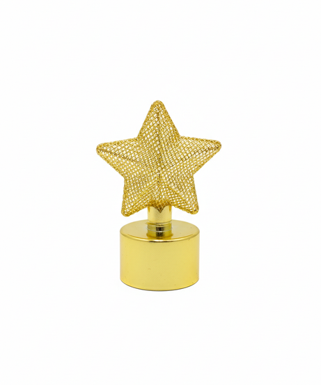 Mini Golden Mesh Star Award Trophy