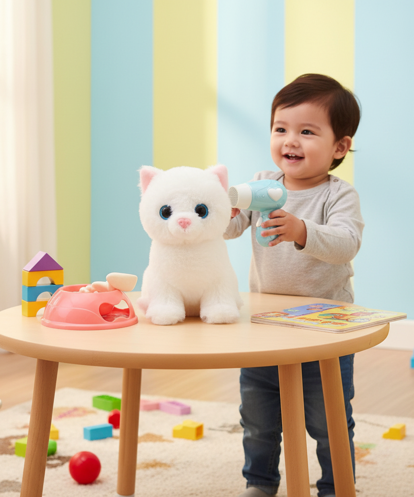 Mini Plush Pet Pethouse Companion Pet