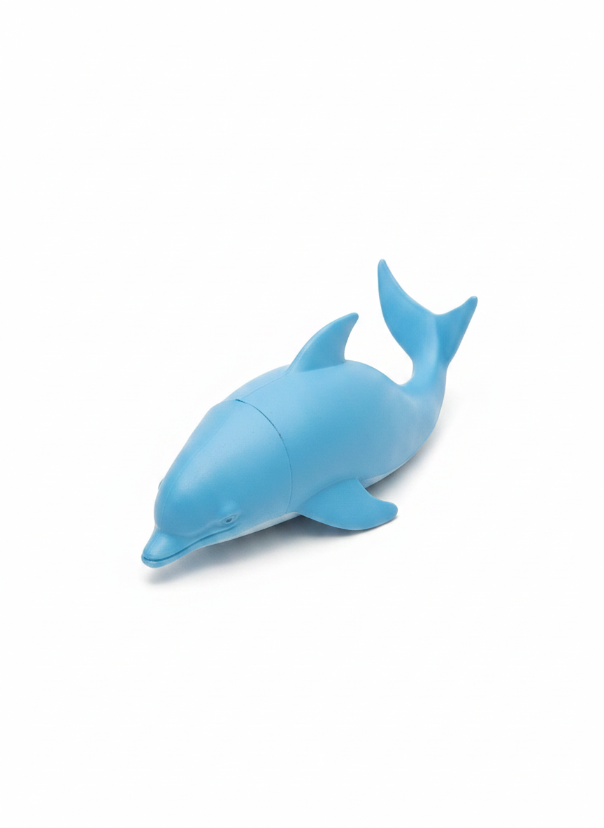 Miniature Blue Dolphin Figure