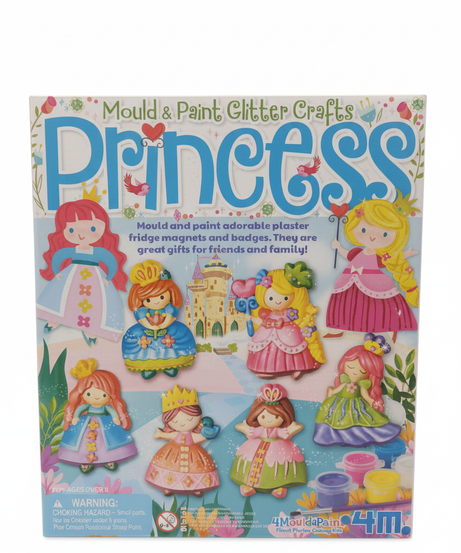 Mould & Paint Glitter Crafts Princess