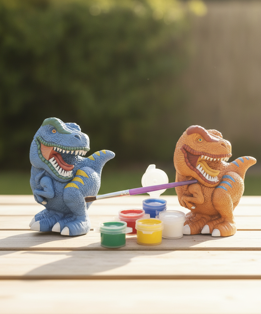 Mould & Paint 3D Dinosaurs