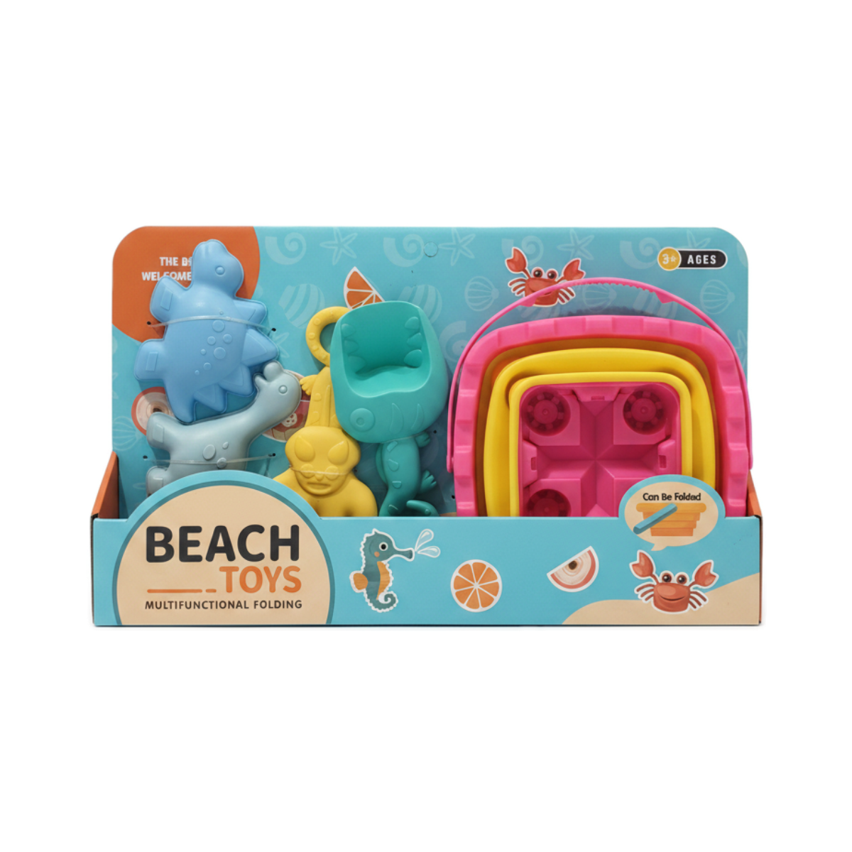 Multifunctional Folding Beach Toys Set