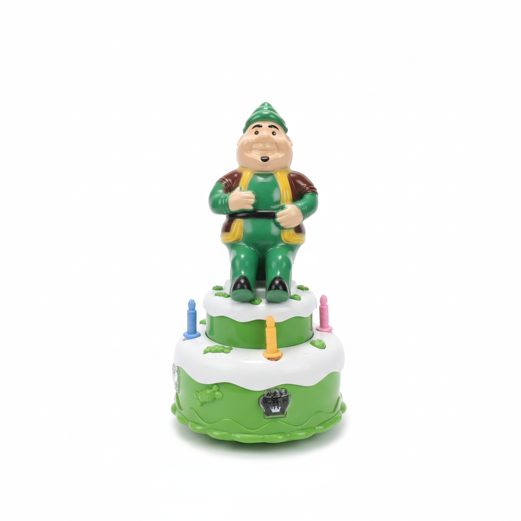 Musical Happy Birthday Gnome Cake Toy