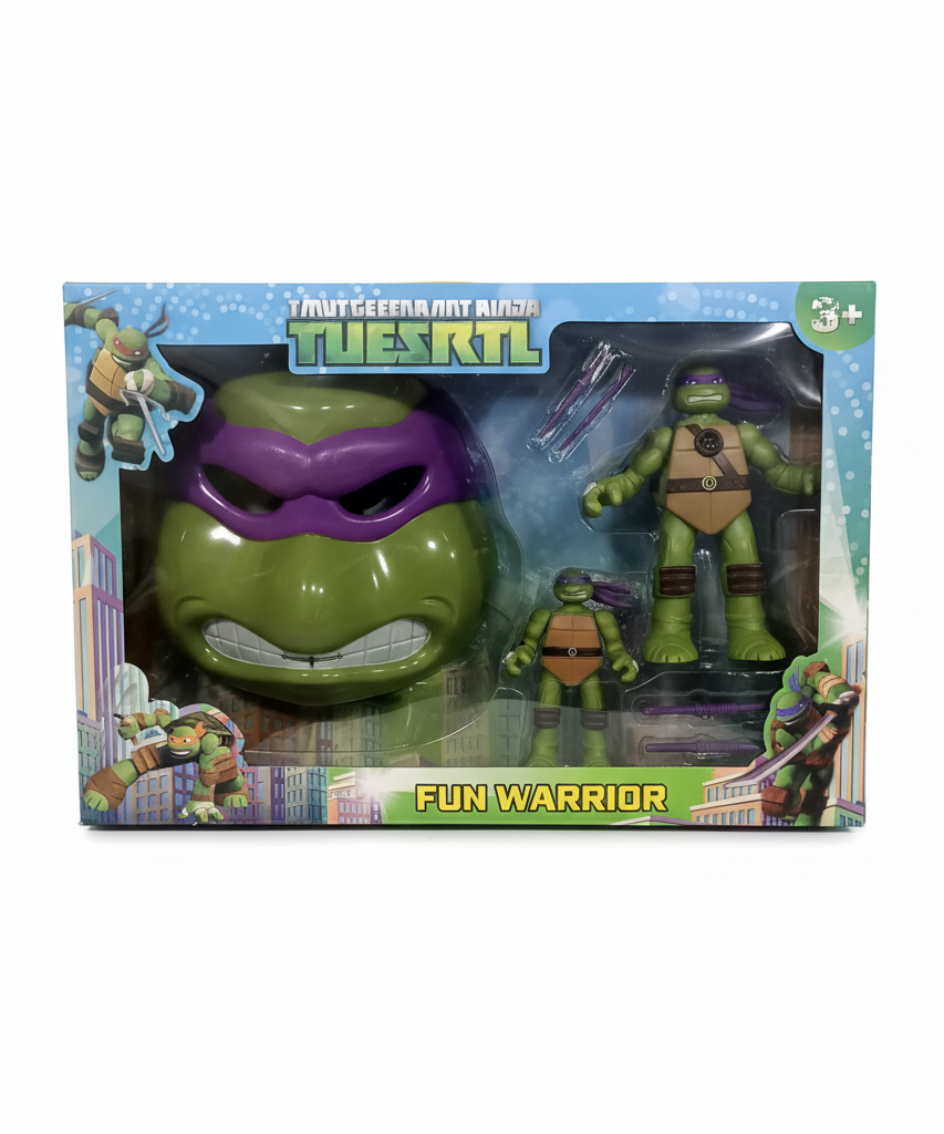Mutant Geenaa Nirt Ninja TUESRTL Fun Warrior Set