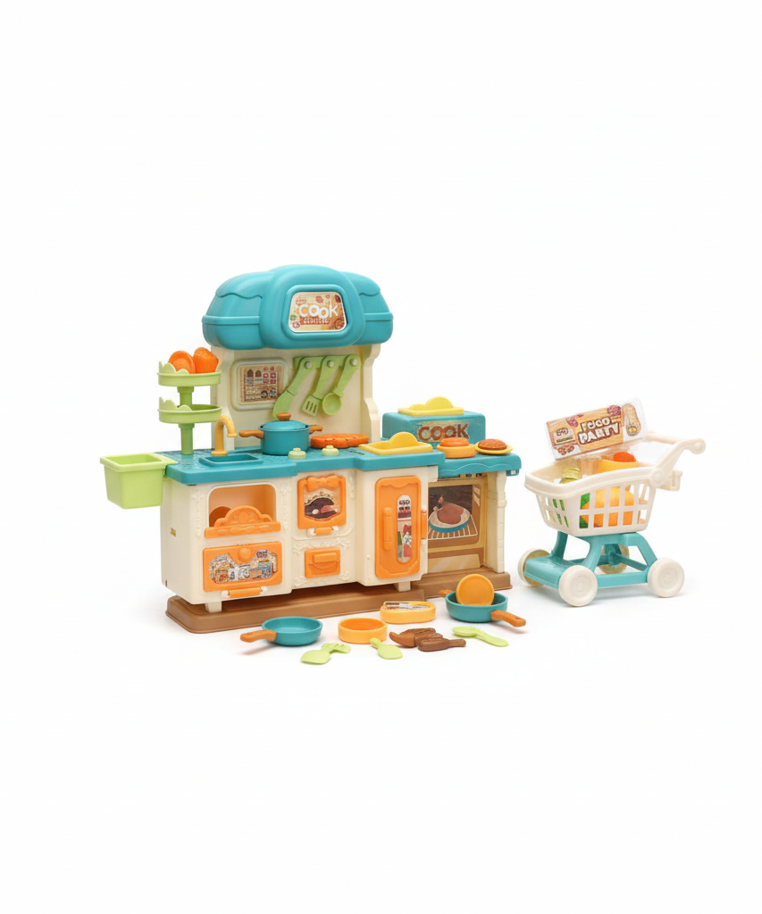 My Kitchen My Menu Play House Cooking Kitchen Set