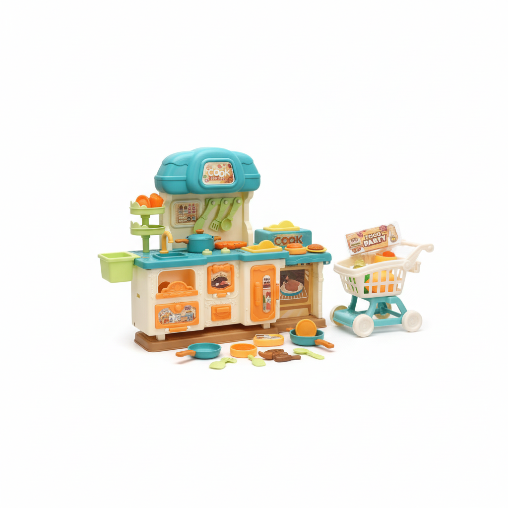 My Kitchen My Menu Play House Cooking Kitchen Set