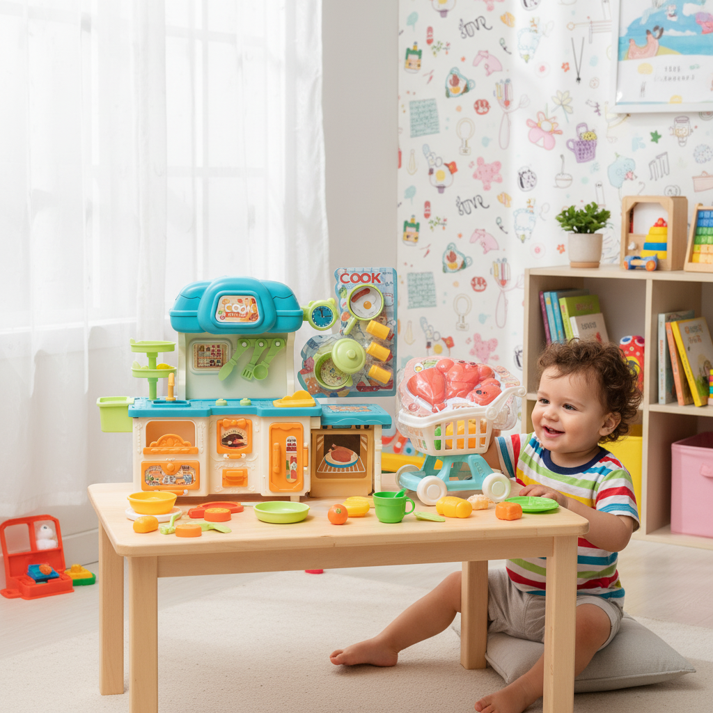 My Kitchen My Menu Play House Cooking Kitchen Set