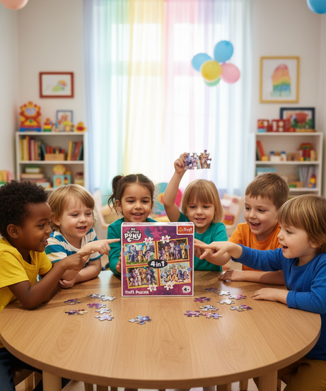 My Little Pony 4-in-1 Trefl Puzzle Set