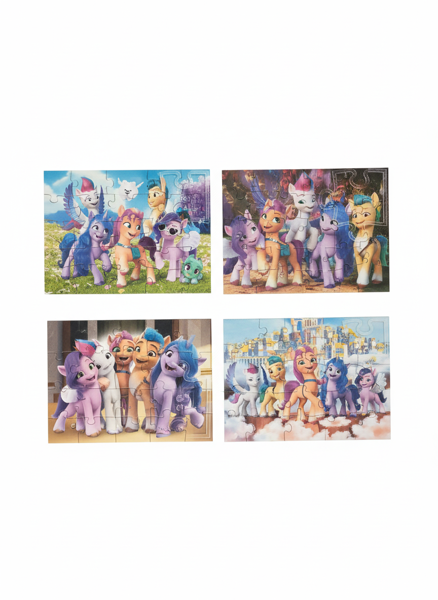 My Little Pony 4-in-1 Trefl Puzzle Set