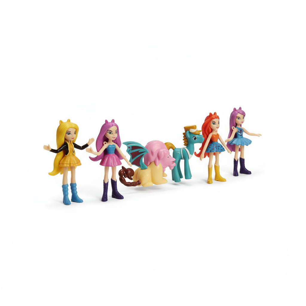 My Little Pony Equestria Girls: Elements of Harmony Friends Character Collection Set