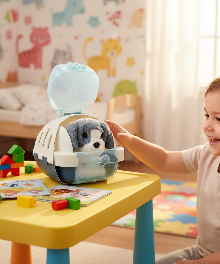 My Little Sparkle Puppy Carrier Playset