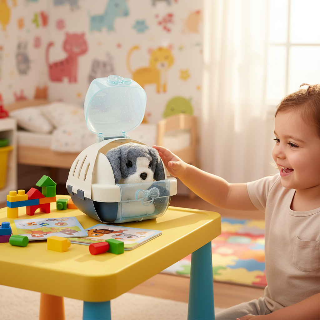 My Little Sparkle Puppy Carrier Playset