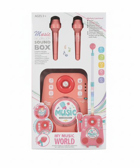 My Music World Music Sound Box Karaoke Set