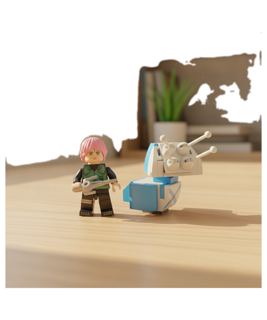 NARUND Building Blocks Set - Sakura Inspired (No. 85056)