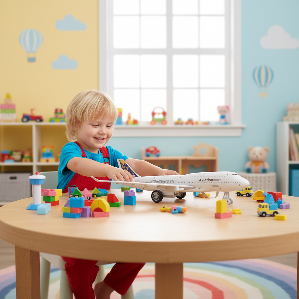 NEW EDITION Super Aviation Set Airport Play Set