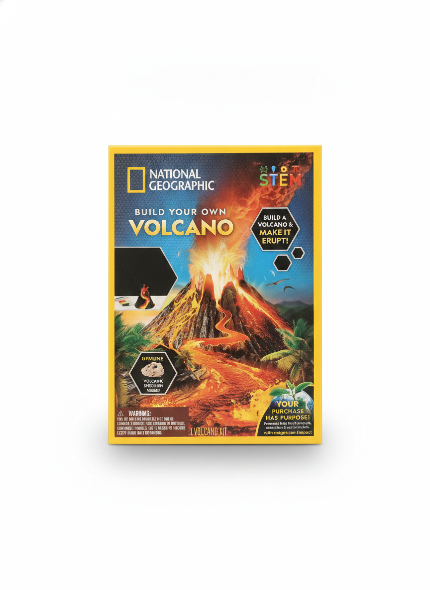 National Geographic Build Your Own Volcano Kit
