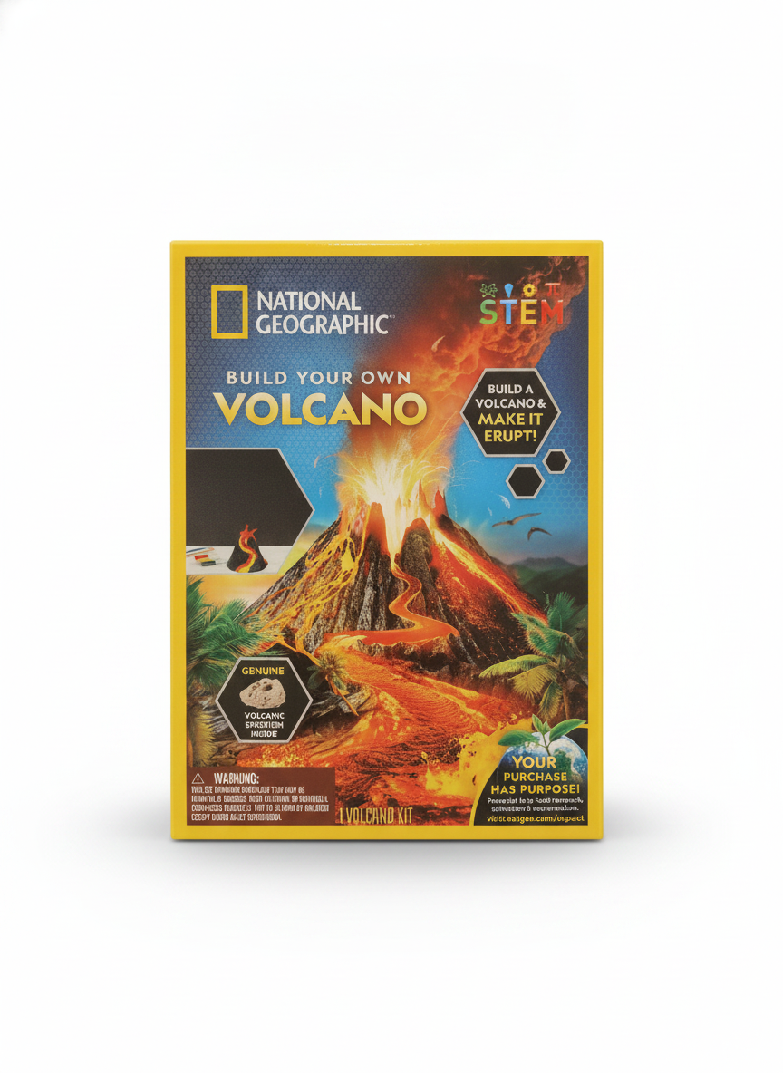 National Geographic Build Your Own Volcano Kit