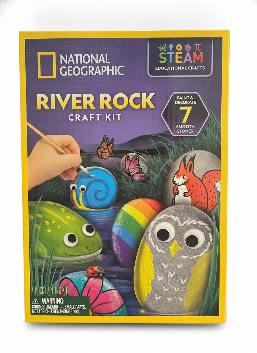 National Geographic River Rock Craft Kit