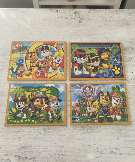 Nickelodeon PAW PATROL 4 in 1 Trefl Puzzle