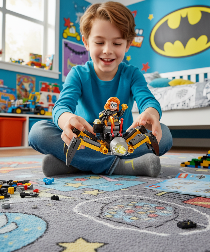 OBM Batgirl Spider-Mech Building Blocks Set