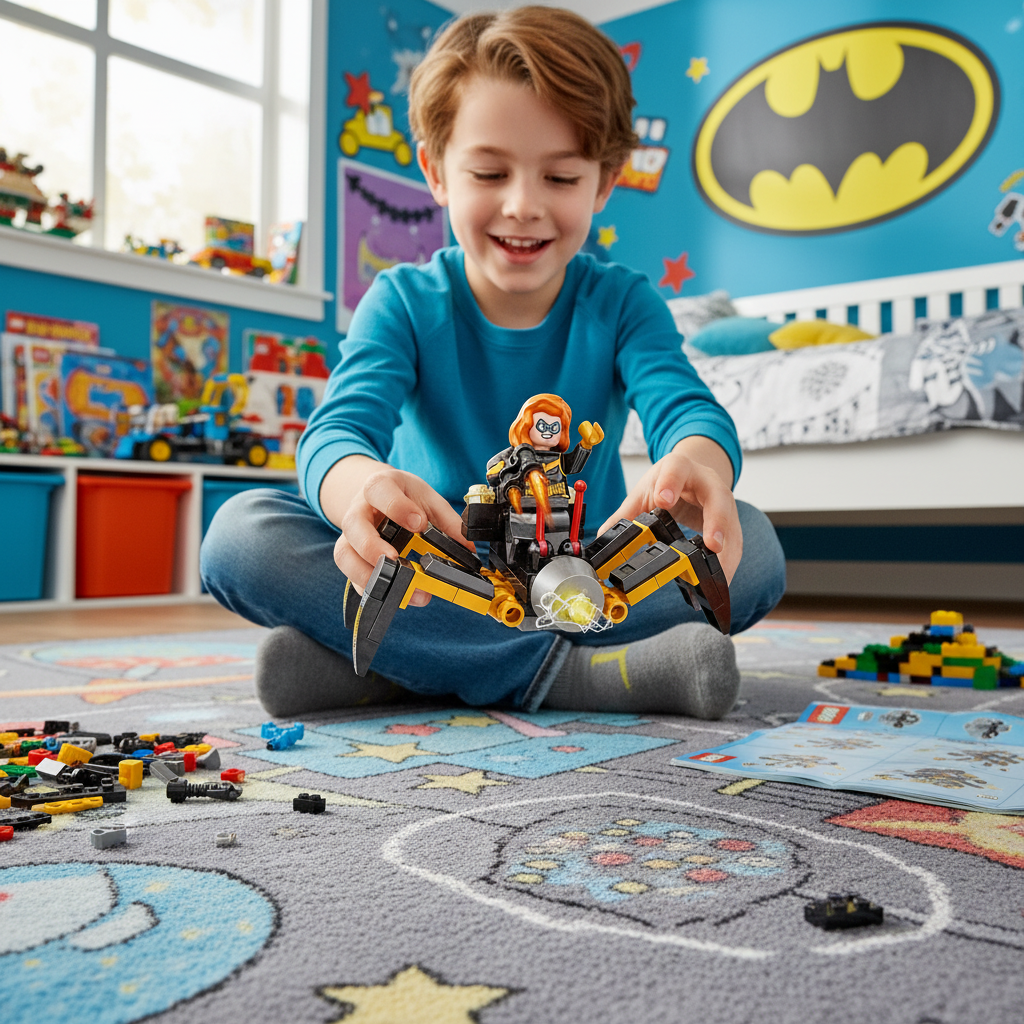 OBM Batgirl Spider-Mech Building Blocks Set