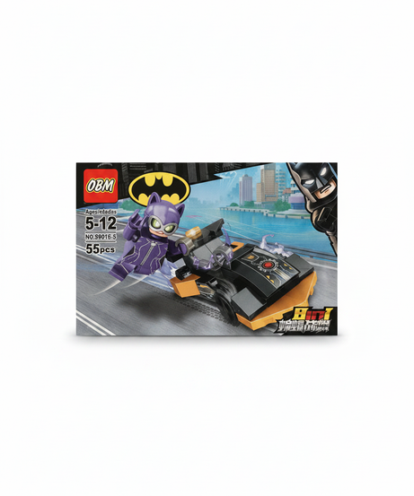 OBM Batman Catwoman Building Blocks Set