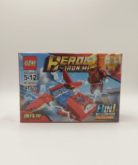 OBM HEROES IRON MAN Building Blocks (Model No. 99766-8)