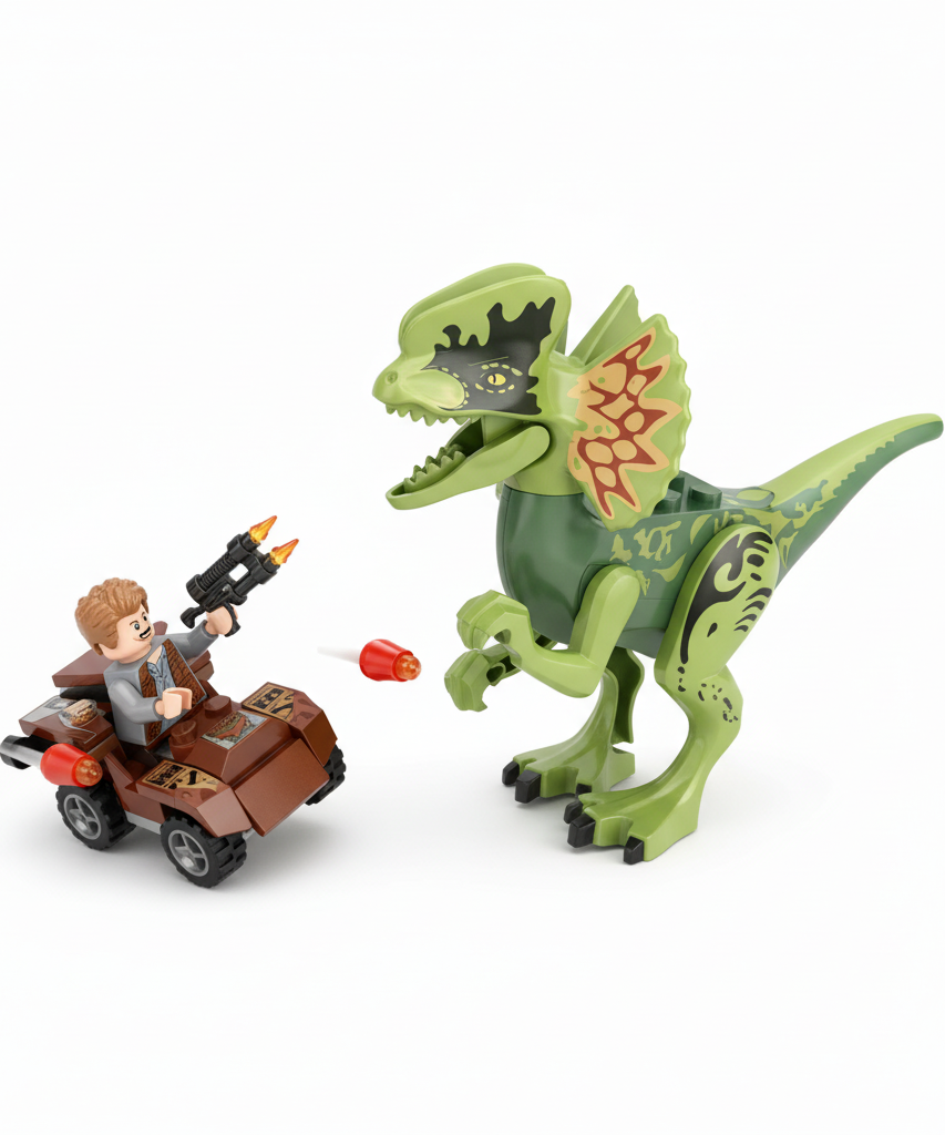 OBM Jurassic Werid Dinosaur Escape Building Blocks Set No. 99037-4