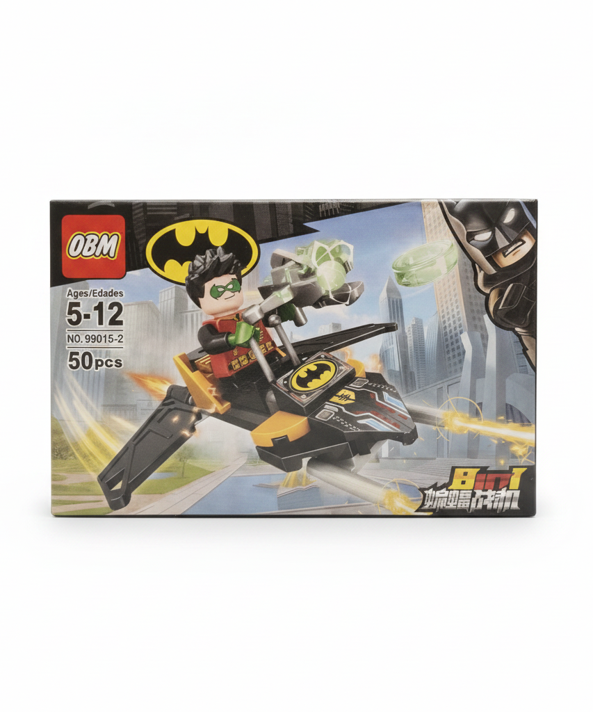 OBM Batman Series Robin's Flying Vehicle Building Set