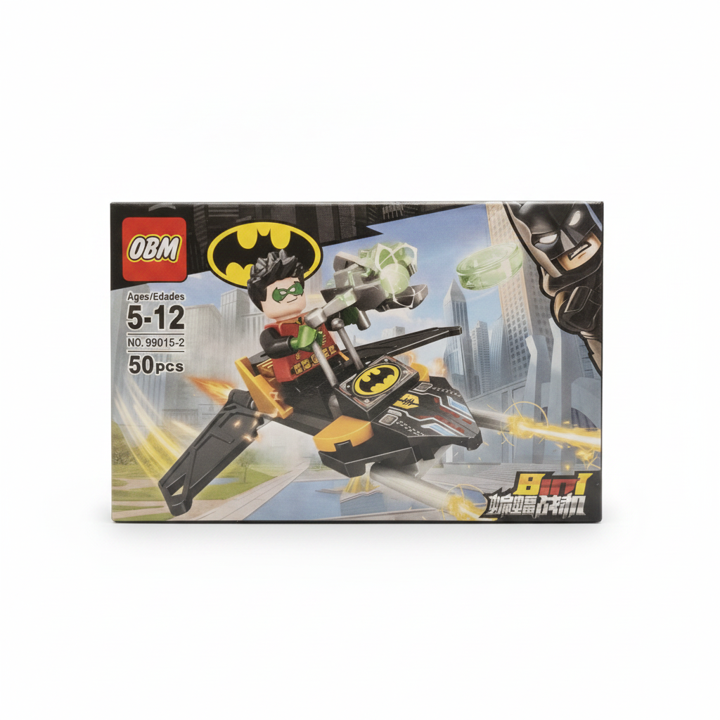 OBM Batman Series Robin's Flying Vehicle Building Set