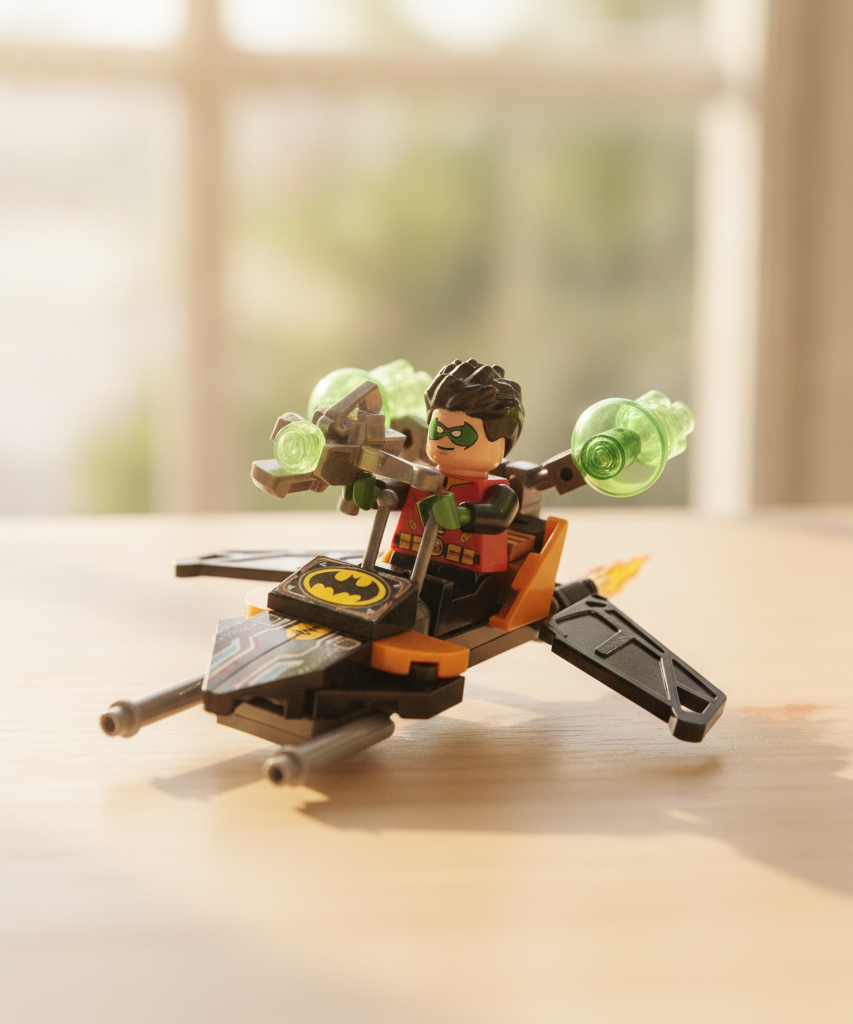 OBM Batman Series Robin's Flying Vehicle Building Set
