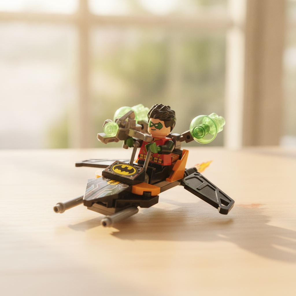 OBM Batman Series Robin's Flying Vehicle Building Set