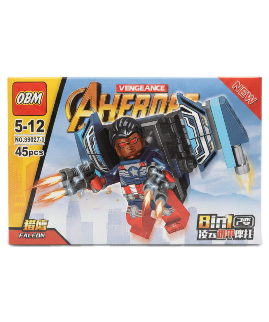 OBM Vengeance AHEROES Falcon Building Blocks Set (No. 99027-3)