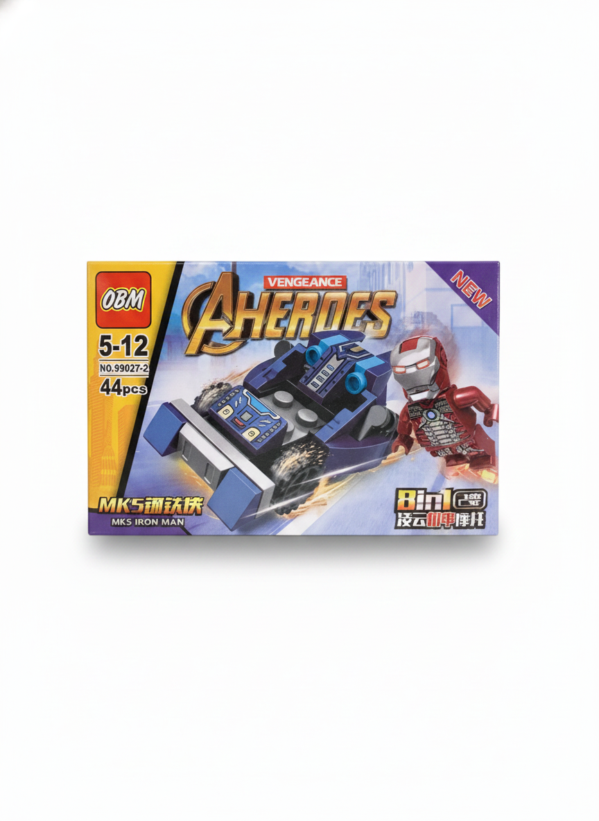 OBM Vengeance Heroes MK5 Iron Man Building Block Set