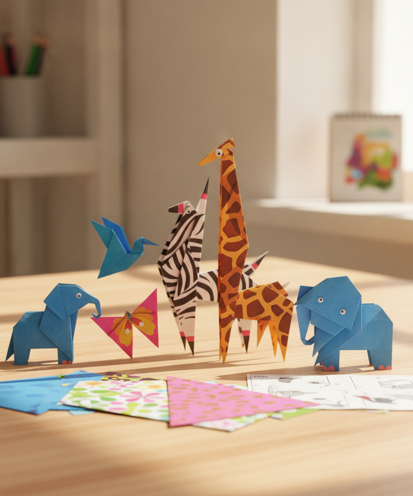 ORIGAMI ZOO ANIMALS