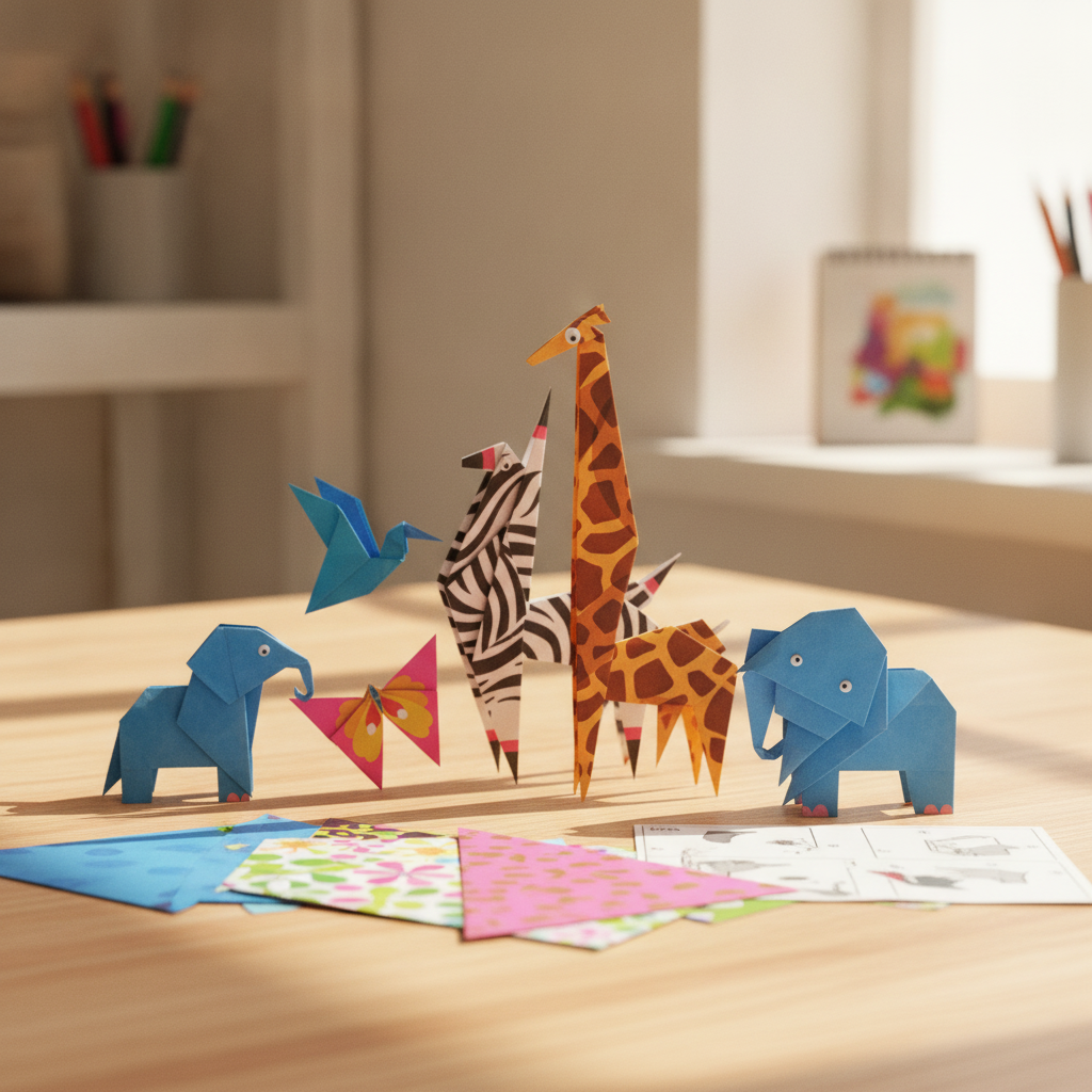 ORIGAMI ZOO ANIMALS