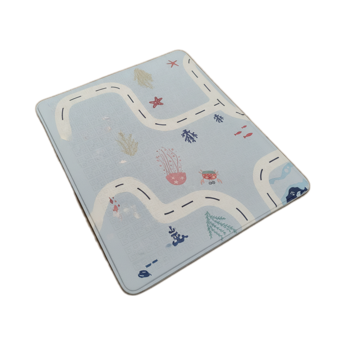 Ocean & Road Reversible Baby Playmat