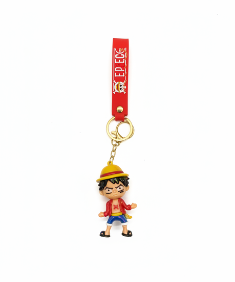 One Piece Monkey D. Luffy Chibi Anime Keychain