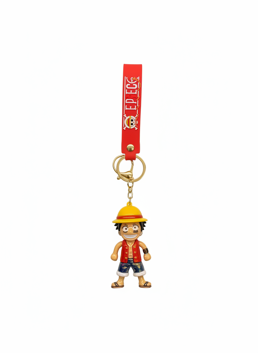 One Piece Monkey D. Luffy Keychain