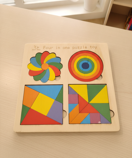 PAO PAO Four in one puzzle toy