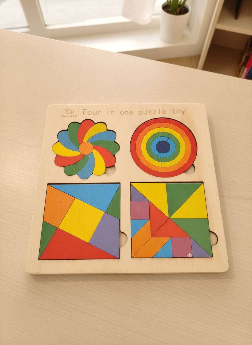 PAO PAO Four in one puzzle toy