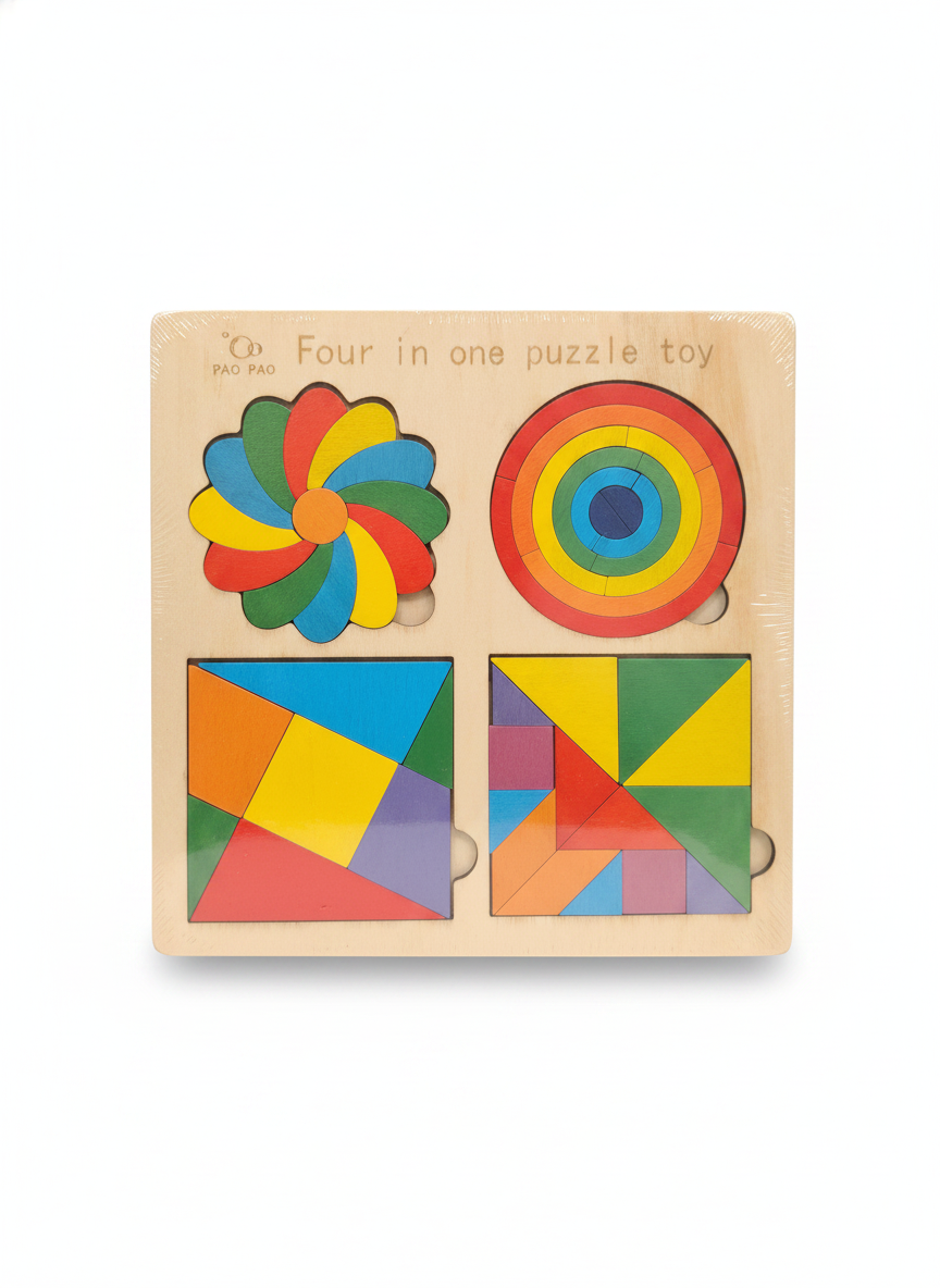 PAO PAO Four in one puzzle toy