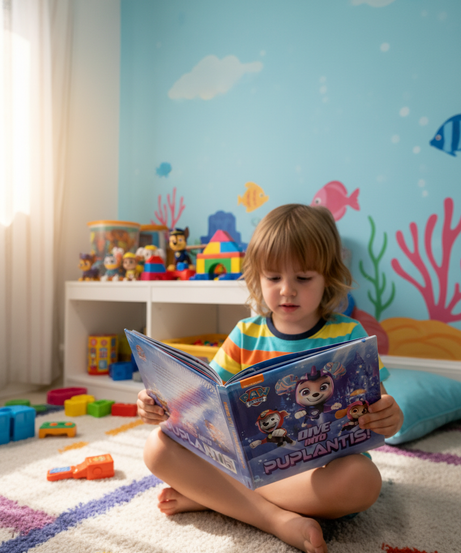 PAW PATROL: Dive Into Puplantis! Story