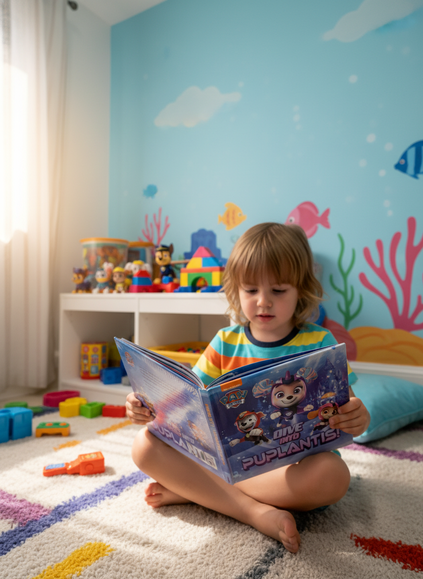 PAW PATROL: Dive Into Puplantis! Story