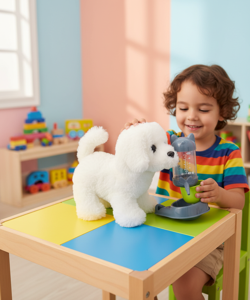 PETHOUSE MINI Plush Pet Electronic Fun Companion Pet