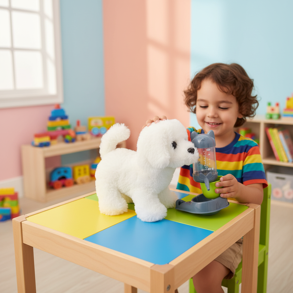 PETHOUSE MINI Plush Pet Electronic Fun Companion Pet