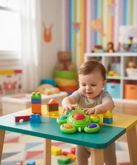 PLAY GO Sensory Light & Sound Turtle