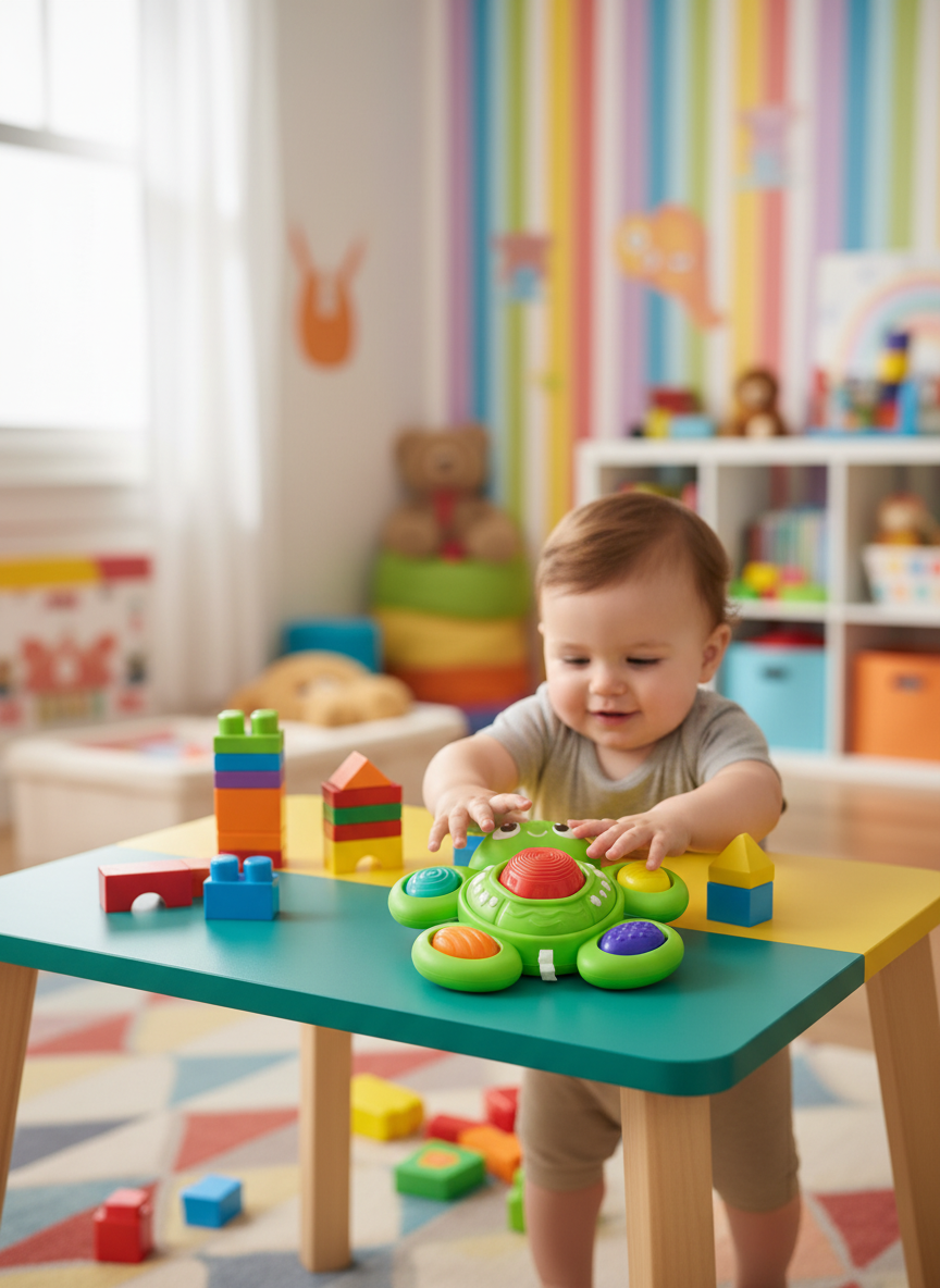 PLAY GO Sensory Light & Sound Turtle
