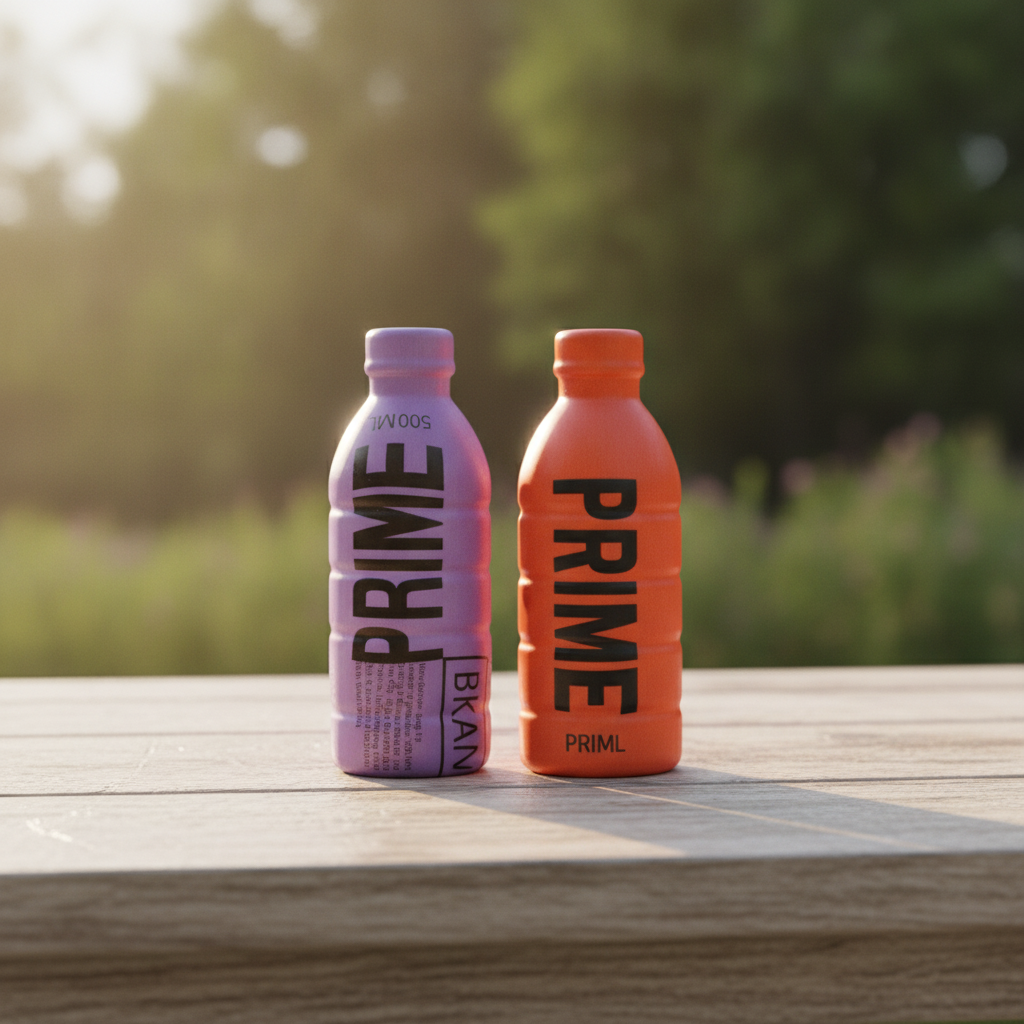 PRIME Bottle Toy Set - Purple & Orange