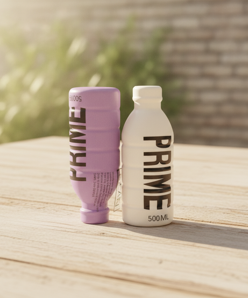 PRIME Hydration Bottle Replica Toy Set (Purple & White)